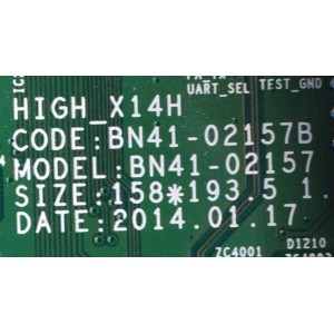 MAIN PARA SMART TV SAMSUNG  / NUMERO DE PARTE BN94-07259C / BN41-02157B / BN9407259C / 07259C / BN97-08043A / PANEL CY-CH048CSLV1H / MODELO UN48H6350AFXZA TS01